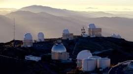 A view of
La Silla Observatory